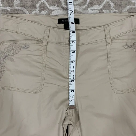WHBM Khaki Cargo Capris 2 - Picture 8 of 10
